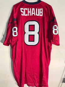 Reebok Authentic NFL Jersey Houston Texans Matt Schaub Red sz 52 - Picture 1 of 2