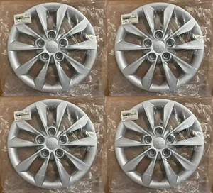 Genuine Kia Wheel Cover Hub Cap Forte 2019-2020-2021 Brand New Original 15" 4Pcs - Picture 1 of 3