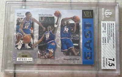 1993-97 UDA MICHAEL JORDAN 1993 NBA ALL-STAR GAME EAST  /20,000 BGS 7.5 - Image 1 of 2