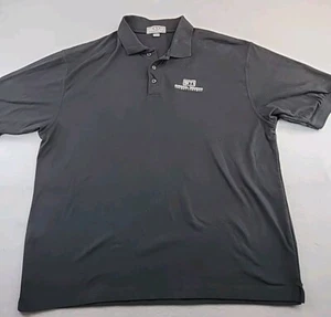 STI Surgical Training Institute Logo Black Polo Shirt Mens 2XL Cotton Blend - Picture 1 of 9