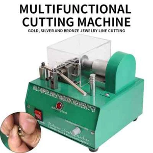 Multifunctional Cutting Machine Silver and Copper Jewelry Lines Metal Cutting - Picture 1 of 8