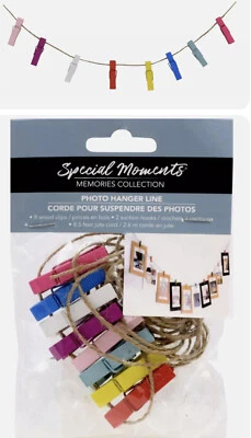 Special Moments Photo Hanger Rustic Twine Line 8.5 Feet - Image 1 of 3