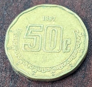 50 Centavos Münze Mexiko 1987 - Bild 1 von 2