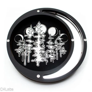 C4Labs Padded Eclipse Dice Tray - Lunar Moon Trees Forest - Picture 1 of 5