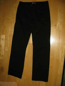 CHAPS Classic Chino Black 100% Cotton Pants Size 14 - Picture 1 of 5