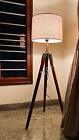 Brown Tripod Floor Lamp for Living Rooms - Match Your