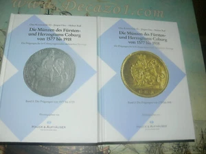 Kozinowski,Otto& Ruß- Die Münzen des Fürsten und Herzogtums Coburg von 1577-1918 - Picture 1 of 20