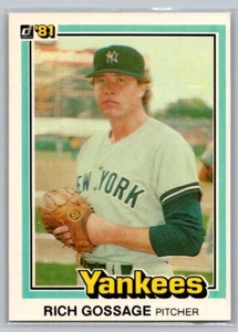 1981 Donruss Rich Gossage #347 - Picture 1 of 2