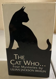The Cat Who Four Mysteries By Lilian Jackson Braun 1995 Jove Boxed Set - Picture 1 of 9