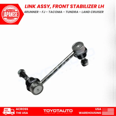 Estabilizador delantero LH 4RUNNER GX470 GX460 FJ CRUISER TACOMA Toyota OEM 48810-60050 Foto 1 de 4