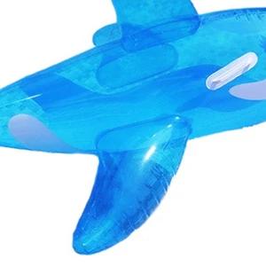˜Inflatable Pool Float For Adult Cute Large Whale Shape Ride On Inflatable FB - Picture 1 of 18