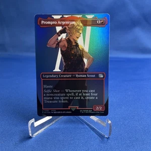 Prompto Argentum Final Fantasy Borderless Foil Uncommon - Picture 1 of 2