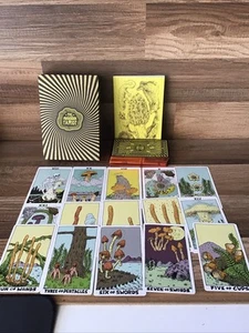 The Mushroom Tarot Chris Adams Color Kickstarter 81 Card Deck 1st Ed. OOP 1-3 - Picture 1 of 6