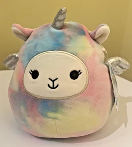 Squishmallows Lucy-May Einhorn Plüschtier 20 cm - BRANDNEU MIT ETIKETT - Bild 1 von 3