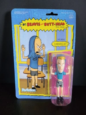 The Great Cornolio 2021 BEAVIS AND BUTT-HEAD 3,75 дюйма SUPER 7 ReAction НОВЫЙ NO2 - Изображение 1 из 3