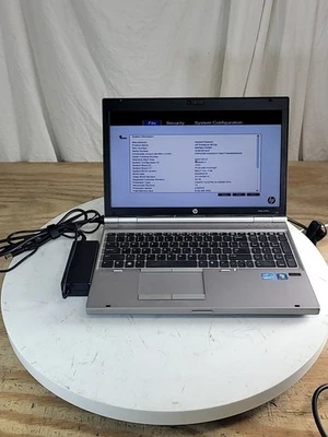 HP ELITEBOOK 8570P B5P98UT-ABA Laptop Intel Core I5-3320M 8GB 500GB SEE NOTES - Image 1 of 4