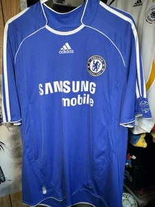 Camiseta de fútbol Chelsea Home Predator 2006/07 vintage auténtica Adidas kit hombre XL - Imagen 1 de 4