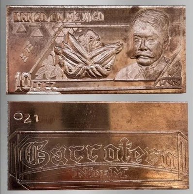 México ZAPATA GARROTEROS DE FERROCARRILES DE MEXICO COOPER 1 - Imagem 1 de 3