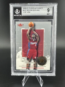 2000-01 Fleer Authority Rookies 1/1250 Keyon Dooling #127 BGS 9 Rookie - Picture 1 of 2