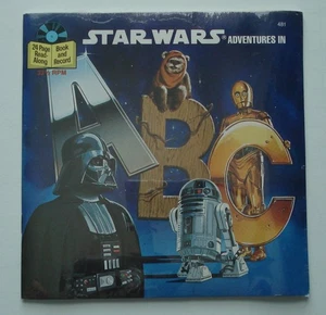 STAR WARS Adventures In ABC BUENA VISTA 1984 SEALED Original Book & 45 vinyl - Picture 1 of 4