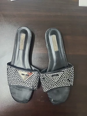 Black Prada Flats Size 42 Or 11-11.5 - Image 1 of 4