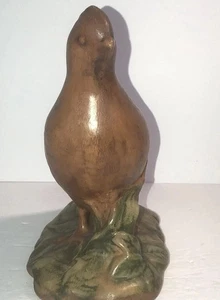 Stampo vintage pernice quaglia uccellini MCM Olanda (?) Look legno anni 60-70 - Foto 1 di 8