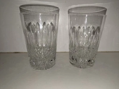 BEAUTIFUL VINTAGE WEBB CRYSTAL NORMANDY WHISKY / SPIRIT TUMBLERS 11 CM - Image 1 of 4