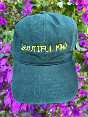 Beautiful Mind Jon Bellion Cap Hat vintage hunter green - Image 1 of 3