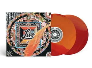 *New/Sealed* LIVE - THE DISTANCE TO HERE Vinyl 2LP *Red & Orange* DELUXE Edition - Picture 1 of 5