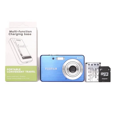 Fujifilm FinePix J12 8.2MP Digital Camera - Blue - FULLY FUNCTIONAL - Image 1 of 4