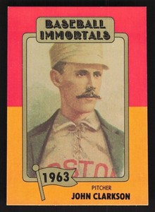 1980-87 SSPC HOF 1st Printing John Clarkson #91 - Boston Beaneaters