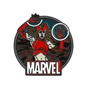 SCHARLACHROTE HEXE PIN Marvel X-Men Wanda Comicbuch cooles Geschenk Emaille Revers Brosche - Bild 1 von 4