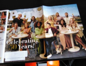 PEOPLE MAGAZINE-50 YEARS-OPRAH+MICHAEL J FOX+FARRAH FAWCETT+MATTHEW MCCONAUGHEY - Picture 1 of 4