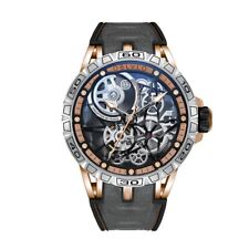 OBLVLO Men Automatic Watch Luxury Mens Mechanical Wristwatches Skeleton Dial 