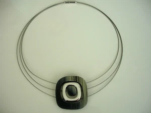 Collana lunga Pierre collier Omega RH zirconi 46 cm prezzo di catalogo 149€ - Foto 1 di 4