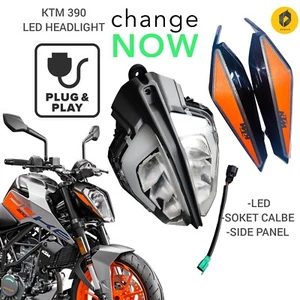 KTM DUKE NEW LED HEADLIGHT PLUG AND PLAY CONVERSION KIT FOR DUKE 200 & 250 - Picture 1 of 7