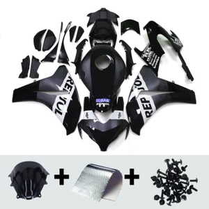ABS Fairing Kit For Honda 2008 2009 2010 CBR1000RR 08 09 10 Bodywork Black Grey - Picture 1 of 9