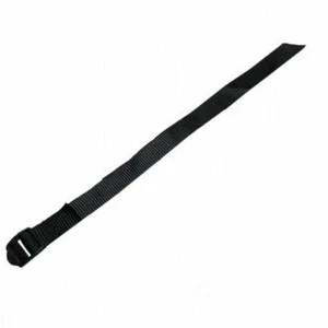 25mm x 450mm long BLACK WEBBING STRAP ASSEMBLY - LUGGAGE TIE DOWN STRAP bike - Picture 1 of 1