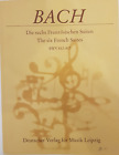Bach: Die sechs Französischen Suiten, BWV 812-817, nach NBA, Dürr, Noten,Klavier