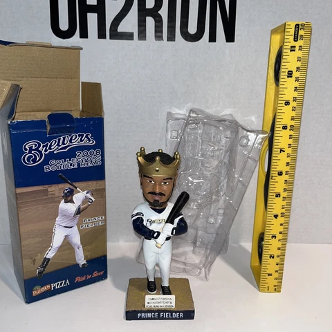 MILWAUKEE BREWERS PRINCE FIELDERS BOBBLEHEAD MLB SGA BOBBLE HOME RUN KING CROWN Cover