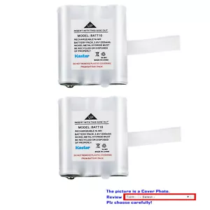 Kastar Battery 3.6V 1200mAh for Midland T71 T-71, Midland T75 T-75 Two Way Radio - Picture 1 of 9