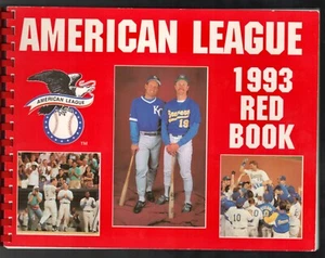 1993 American League Major League Baseball Red Book - Picture 1 of 2