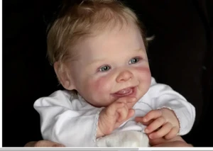 Joli bébé reborn /poupée/ collection : fille bébé séxué en vinyl - Bild 1 von 10