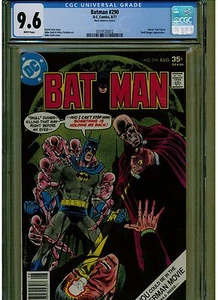 BATMAN #290 CGC 9.6 NEAR MINT + 1977 MARK JEWELERS INSERT VARIANT WHITE PAGES - Picture 1 of 2