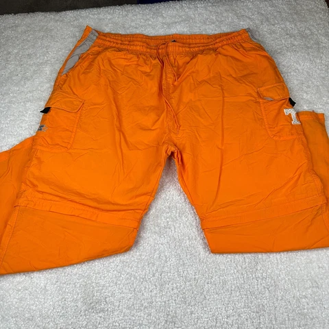Tennessee Vols Pants Mens 3XL Orange Windbreaker Convertible Zip Off Legs Short Cover