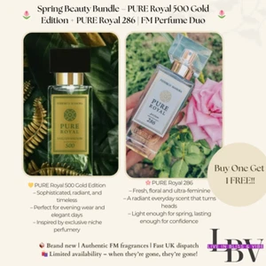 FM 286 Pure Royal Parfum For HER GET ROYAL 500 FREE 50ml by Federico Mahora SALE - Picture 1 of 2