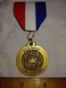 2008 Blue Ridge All District Football Offensive High School Medal Pin Award - Picture 1 of 2