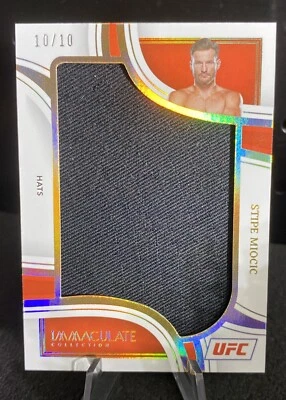 2023 Immaculate UFC STIPE MIOCIC  Jumbo Hat Patch 10/10 ! Absolute 🔥 HWT 🐐 - Image 1 of 4