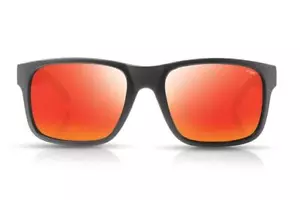 Tonic Mo Matte Black Polarised Red Mirror (Mo 04) Sunglasses - Picture 1 of 2