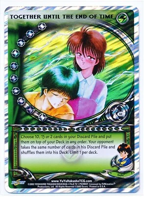 Yu Yu Hakusho TCG Together Until the End of Time G3 Dark Tournament Unlimited NM - Image 1 of 2